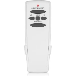 Replacement Ceiling Fan Remote Control for Hampton Bay Fans,Light Dimmer 3-Speed Wall Mount for UC7078T/CHQ7078T/RR7079T/L3H2010FANHD/FanHD5,White