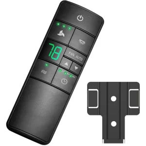 Universal Ceiling Fan Remote Control ,Hampton Bay Fan Remote Replacement for Hunter,Harbor Breeze, Home Decorators,3-Speed, Light Dimming,Time Delay, KUJCE10320/TR222A,2AAZPHD3/HD3,98130,TX028C(Only