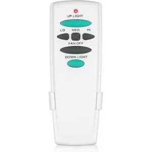 Replacement Ceiling Fan Remote Control with Up/Down Light,3-speed Dimmable ,Replacement for Hampton Bay Fans for FAN-HD UC7078T, L3H2010FANHD, White