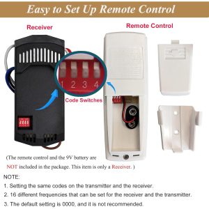 Hampton Bay Harbor Breeze Hunter Replacement Receiver , Fan28R Ceiling Fan Remote Control Receiver for FanHD5/UC7078T/CHQ7078T/FAN-35T/L3HFAN35T1/FAN-53T(Receiver only) - Image 3
